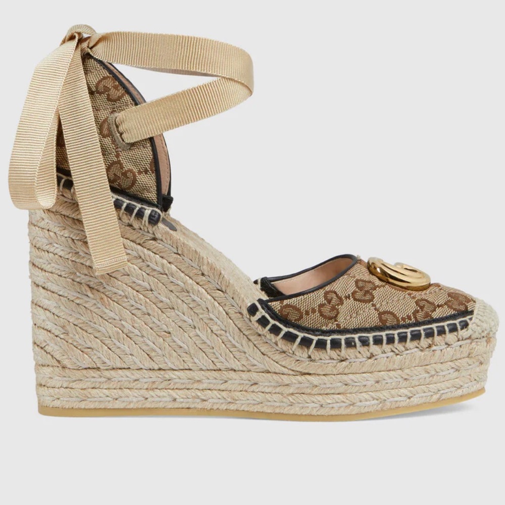 Gucci - Women's GG matelassé platform espadrilles